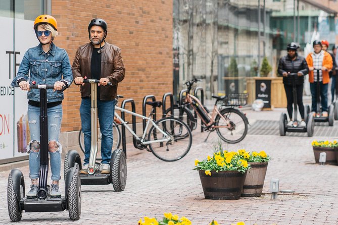30-Minute Distillery District Segway Tour - The training session: how you learn to steer without stress