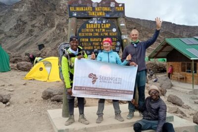 7 days Kilimanjaro climb via Machame route (Whiskey route) - Day 2 to Shira Plateau (3,840 m): moorland hiking with big-glacier views