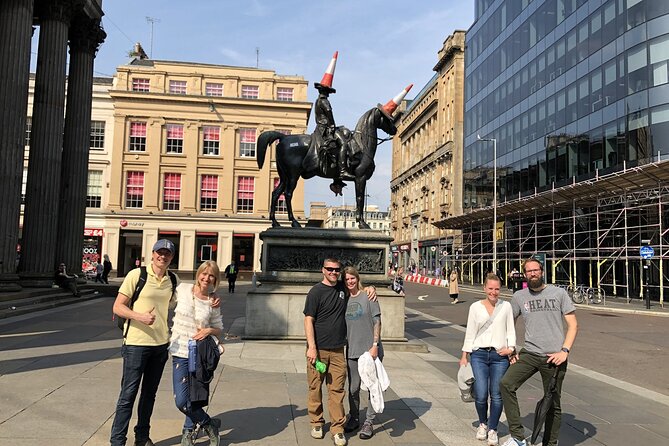 A Wee Walk and a Whisky: Unique Glasgow Walking Tour (5pm) - Merchant City and the Tolbooth Steeple Exterior