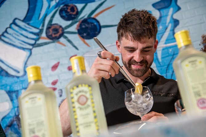 Bombay Sapphire Gin Distillery Tour and Cocktail - The cocktail finish: bar time is part of the point