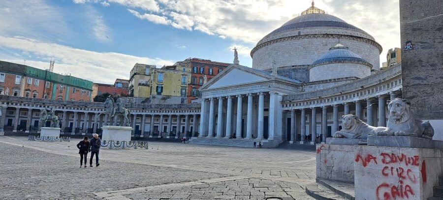 Bourbon Naples: Exclusive guide and Royal Palace pass - Basilica San Francesco da Paola: A Quick Look at Royal Faith