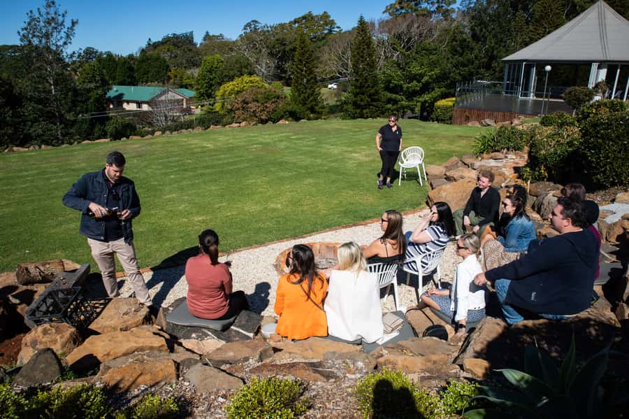 Brisbane: Boutique Winery Tour with Gourmet Lunch - Witches Falls Winery: more tasting time, less rushing