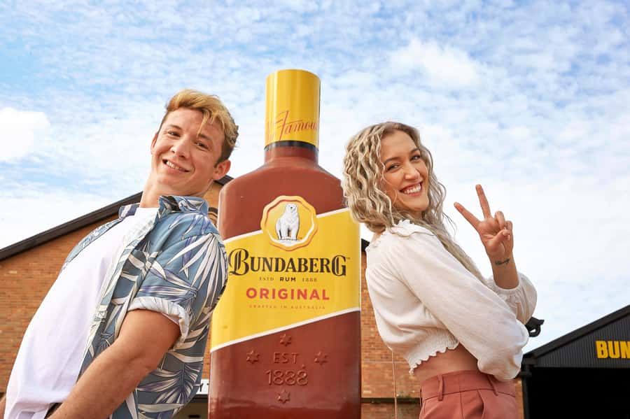 Bundaberg; Bundaberg Rum Distillery Tour and Tasting - Entering the Bundaberg Rum Distillery with the museum already working for you