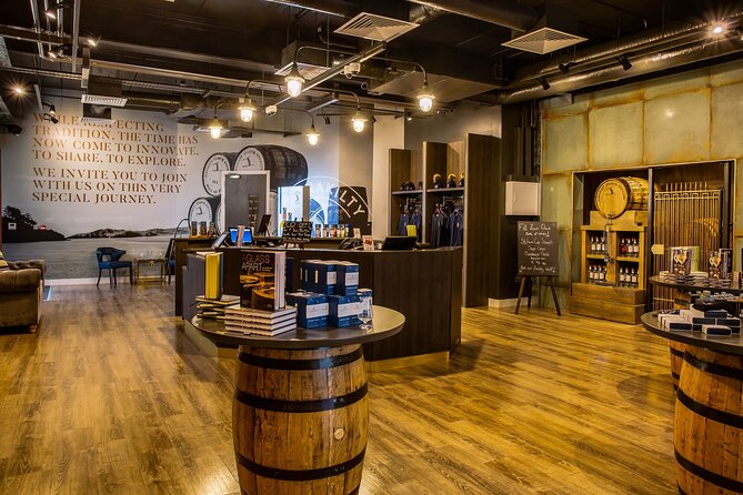 Clonakilty Distillery: Tour & Classic Whiskey Tasting - The audio-visual farm flight: barley to whiskey story, fast
