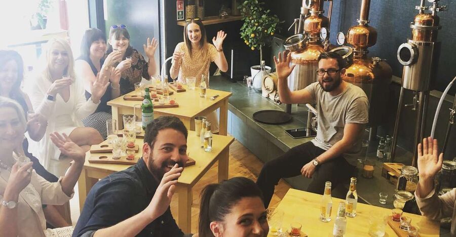 Distillery Masterclass - 8 Scottish gins paired with cheeses - What you learn: Scottish production, botanicals, and gin styles you can recognize