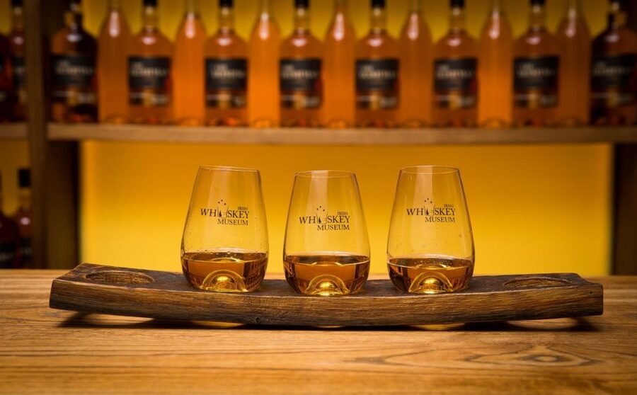 Dublin: Irish Whiskey Museum Blending Tour with Tastings - The 45-minute history tour: from origins to dramatic revival