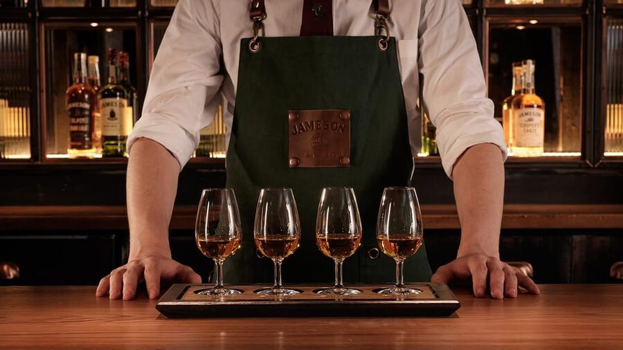 Dublin: Jameson Distillery Secret Whiskey Tasting Experience - Your tasting lineup: four Jameson bottles plus Maker’s Choice