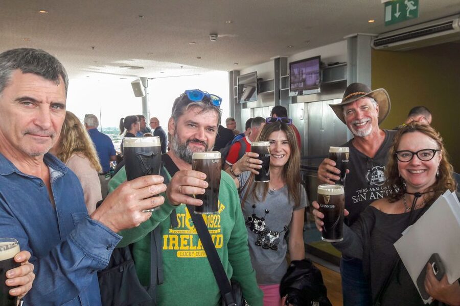 Dublin: Skip-the-Line Guinness and Jameson Whiskey Tour - Guinness Storehouse: skip the line and ride the 7-floor story