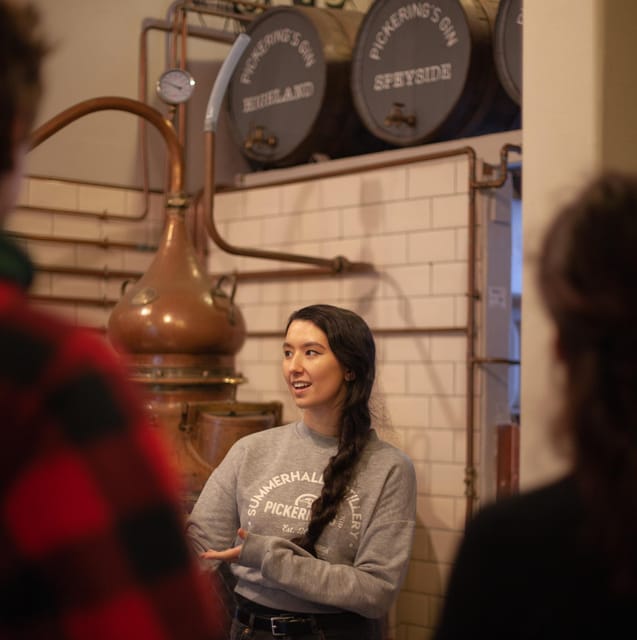 Edinburgh: Pickering's Gin Jolly Tour (Distillery & Tasting) - Gin tour at Summerhall: why this format works