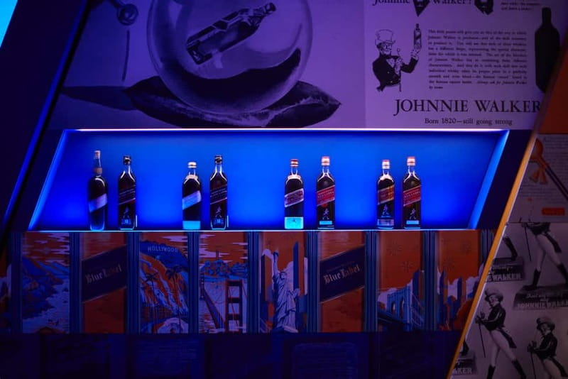 Edinburgh: The Johnnie Walker Whisky Experience - The 90-minute Journey of Flavour tour flow