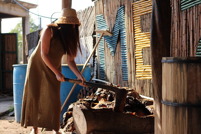 Guided tour of an ancestral Mezcal distillery with transport - Part Two: Inside the Ancestral Distillery with Family Guidance