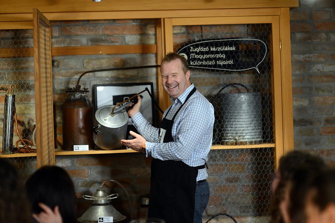 Hungarian pálinka distillery visit and tasting - The guided tasting: three award-winning pálinkas with pretzels and water