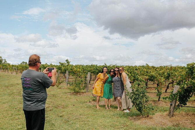 Hunter Valley Wine Tour ex Hunter Valley - Lunch, Cheese, Chocolate, Distillery - Lunch at Hunter Valley Resort + Farm: One Course, Included Drink, Real Options