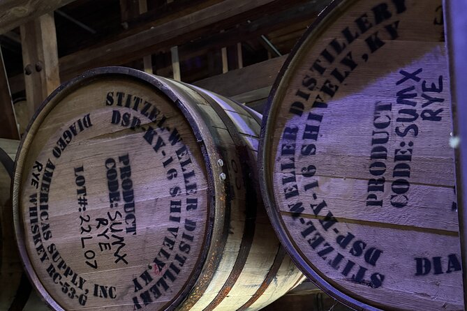Iconic 3 Distillery Bourbon Experience - Buffalo Trace: the Trace Tour walk through aging warehouses