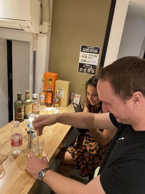 Invitation to Japanese Whisky: Exclusive TastingTime/Private - Inside the whisky bar: the tasting flow that teaches you to taste