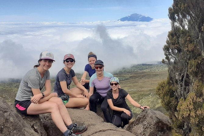 KILIMANJARO MACHAME ROUTE, (Climb 7days) "Whiskey" route - Day 6: midnight to Uhuru Peak, Stella Point sunrise, then down to Mweka Camp