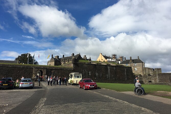 Luxury/Private Day Tour Glasgow to Stirling/Falkirk/Distillery - Stirling Castle: the big hitter, the view, and the ticket mindset