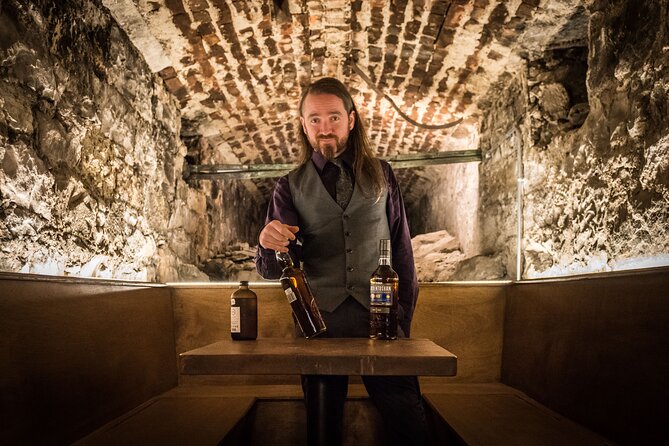 Luxury Whisky Tasting in Edinburgh's Underground Vaults | 90min - Scottish whisky history, told in plain language