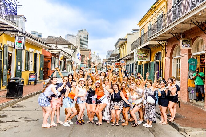New Orleans Bourbon Street Bar Crawl w/ Shots & Souvenir Cup - Pacing, Crowd Energy, and Staying Included