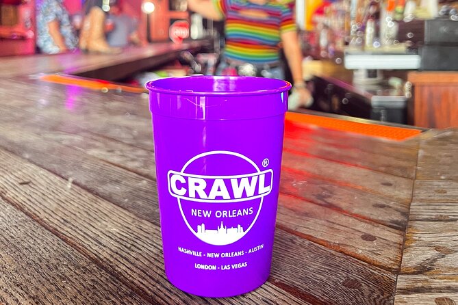 New Orleans Bourbon Street Bar Crawl w/ Shots & Souvenir Cup - Where You End Up: Keep the Party, Then Keep Walking