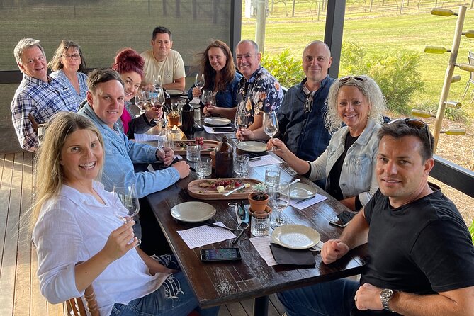 Noosa Hinterland Drinks Tour - distillery, winery and brewery - Traveston vineyard: guided wine tasting with a shared cheese platter