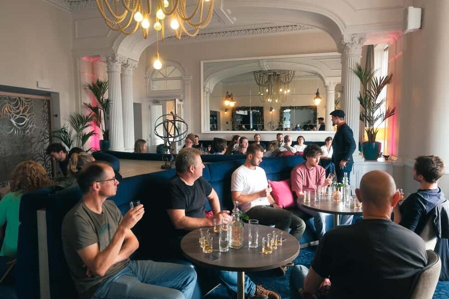 Oban: Classic Scottish Whisky Tasting - Entering the Perle Hotel & Spa in Oban