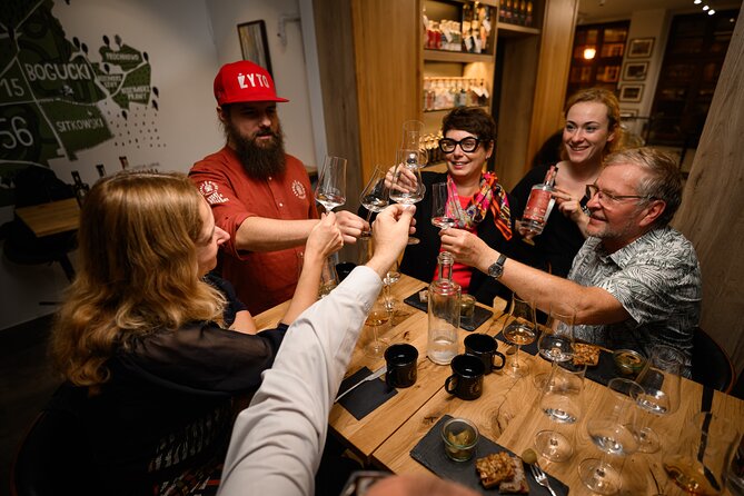 Polish Spirits tasting in Gdańsk Craft Distillery tawern - Meeting Point at Podole Wielkie: Easy Start, Small Group Energy