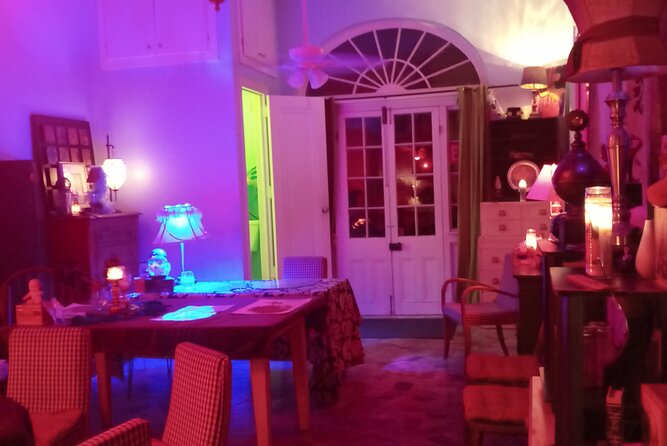 Private Tour and Seance at the House on Bourbon - Wine, Water, and the Mood That Helps You Actually Listen