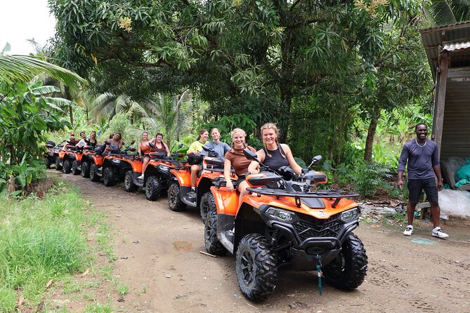 St Lucia ATV Tour : Waterfall, Plantation, Beach and Distillery - Key highlights you’ll feel right away