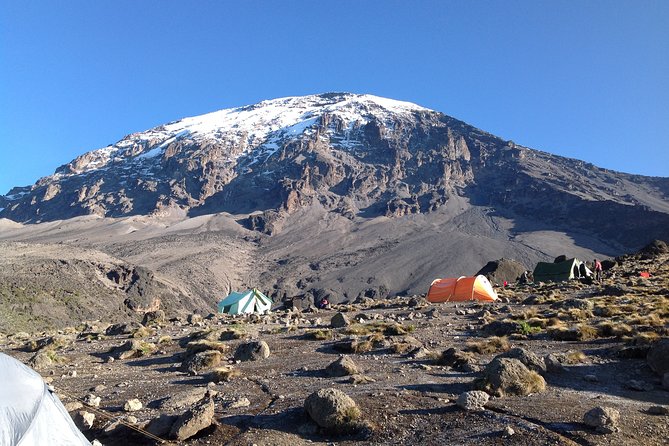 The best 6-Days Kilimanjaro hiking (Machame route)whiskey route - Day 2: Shira Cave camp at 3,840m and the volcanic plateau views