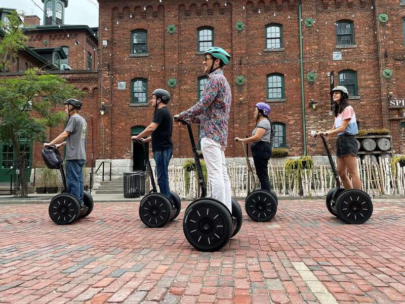 Toronto: Short Distillery District Segway Tour - Distillery District basics: 13 acres, 40+ buildings, 10 streets