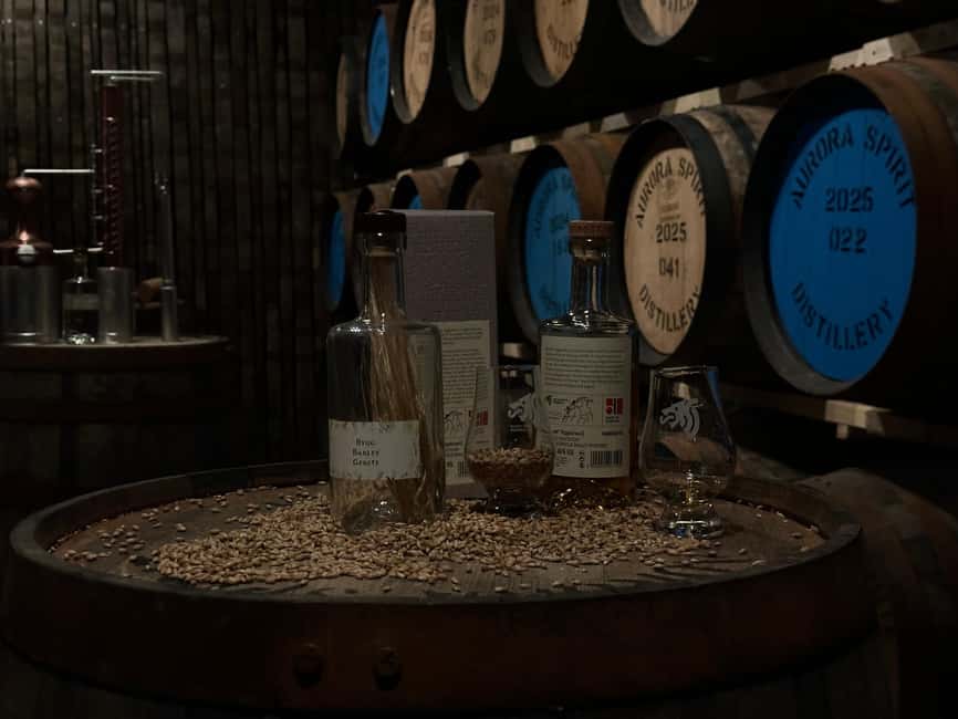 Tromsø: Local Whisky Tasting Experience - Arctic gin and a gin and tonic: a smart palate warm-up