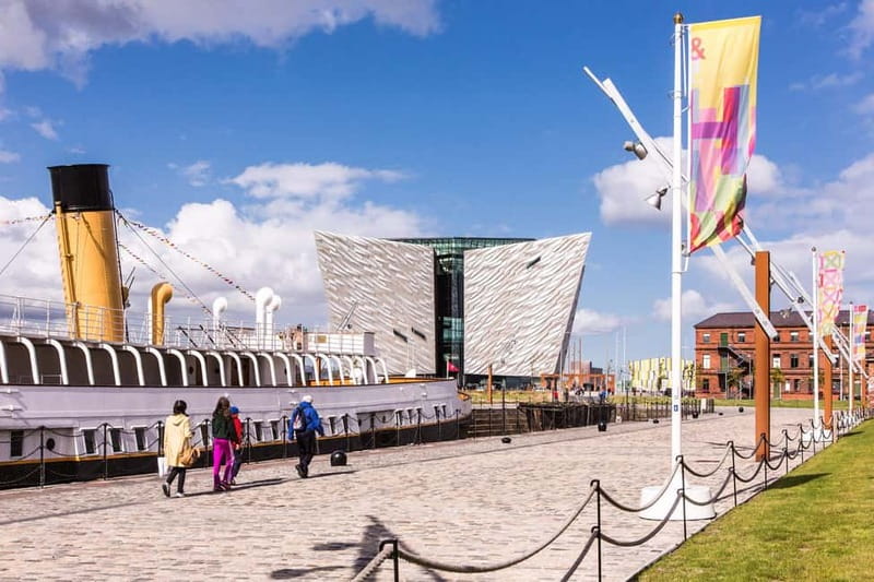VIP Skip-the Line Titanic Museum and Whiskey Tasting Tour - SS Nomadic and the dock-photo windows that make it real