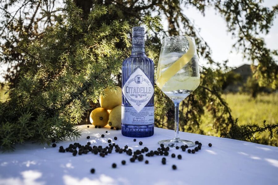 Visit Citadelle Gin Distillery - The Tasting Flight: Original, Jardin d’été, Rouge, Cornichon