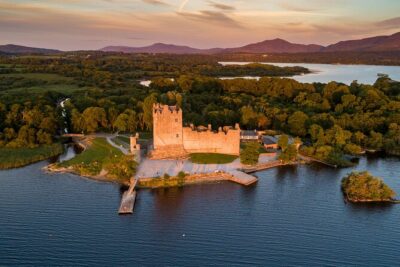 Whiskey & Wonders in Killarney - Passing the town landmarks: St. Mary’s Cathedral and Deenagh Lodge