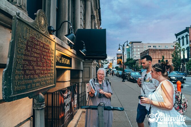 Whispers on Whiskey Row: Murder, Crime, & Ghost Tour w/Cocktail - Earpieces, Guide Energy, and the Pace You Should Expect